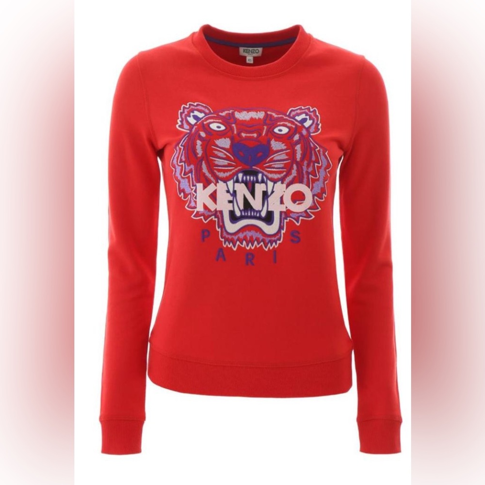 Kenzo
tiger embroidered sweatshirt